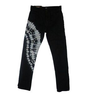 BDG Mens Skinny Jeans Black & White‎ Tie-Dye 30W 30L New Urban Outfitters